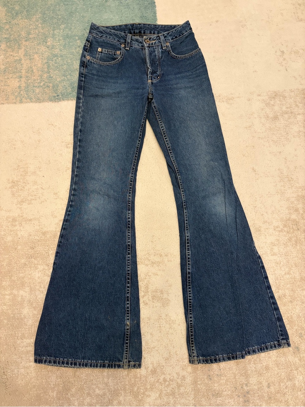 Vintage manager flare jeans